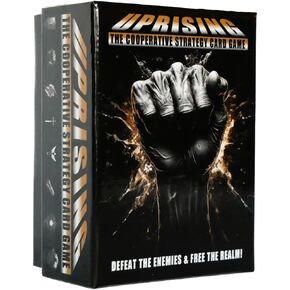 Uprising - The Cooperative Strategy Card Game! 2-4 Players - Ages 13+. Great for Family Game Night. Game for Adults and Teens.
