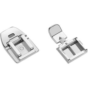 2 Pcs Zipper Foot and Invisible Zipper Foot, Multifunctional Electric Presser Foot Set Fits for Most Snap On Singer, Brother, Janome, Babylock Low Shank Sewing Machines, Sewing Machine Presser Feet