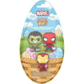 Funko Pocket Pop!: Easter 3-Pack - The Hulk, Spider-Man, Iron Man