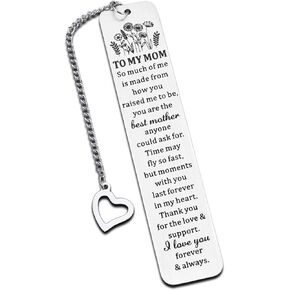 Mom Christmas Stocking Christmas Stocking Stuffers for Mom Mother Mommy Mama Bookmark Gift for Mom Birthday Gift for Mom Anniversary Gift for Mom Thanksgiving Valentines Gift for Mom from Son Daughter