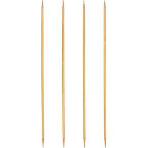 uxcell 4Pcs Knitting Needles 3.25mm (US Size 3) Aluminum Alloy Double Pointed Knitting Needle 7.87 Inches Length Metal Weaving Tool for Handmade Projects DIY Knitting, Red