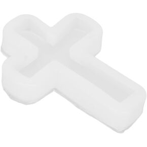10 Pack Cross Silicone, 3D Silicone Casting DIY Resin Casting Silicone Easy Demoulding Resin for Handcrafted Cake Decoration