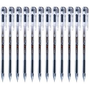 12pcs Ultra Fine Tip Rollerball Pen Set 0.38mm Non Bleed Fine Point Gel Ink Pen for Exam,Bible Journaling,Notetaking,Sketching, Smooth and Anti Skip,Blue Ink in Kuwait