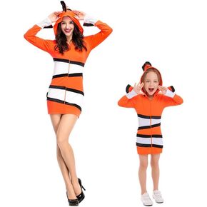 Animal Onesie for Kids, Parent-Child Costumes,Ocean Theme Party Costumes,Halloween Cosolay Stage Performance Costumes