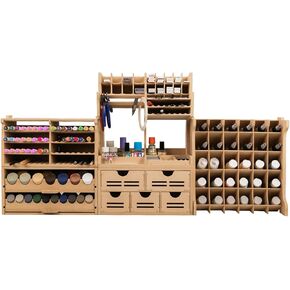 Plastic Model Paint Rack Tool Storage Paint Storage Model Tool Storage Model Tool Storage Rack MDF Material Paint Rack Plastic Model Tool Storage Large Capacity Workbench GK RS