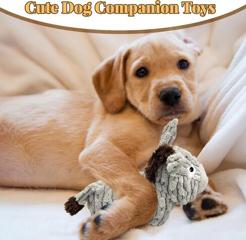 Dog Squeaky Plush Toys Puppy Toys, Assortment Value Bundle Animal Pet Toy for Small Medium Dogs, Stuffed Puppy Chew Toy, Cute Dog Gift Toys (C) in Saudi Arabia