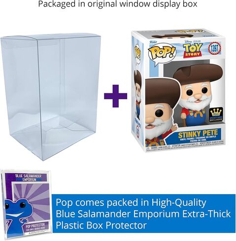 حقيبة حماية Blue Salamander Emporium مزودة بمجسم من الفينيل - قصة لعبة 2: سلسلة متخصصة Stinky Pete #1397 in Kuwait