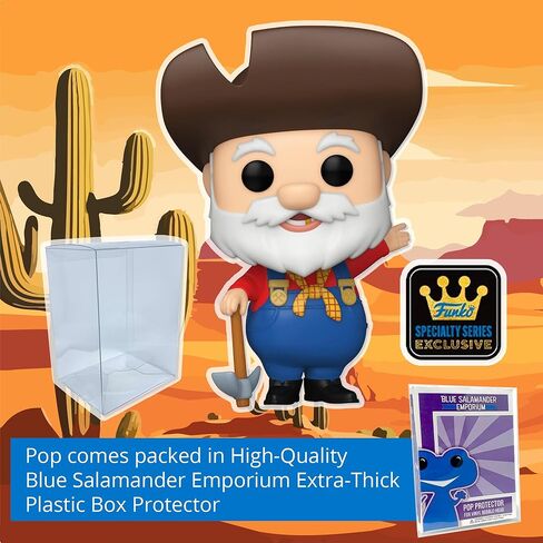حقيبة حماية Blue Salamander Emporium مزودة بمجسم من الفينيل - قصة لعبة 2: سلسلة متخصصة Stinky Pete #1397 in Kuwait