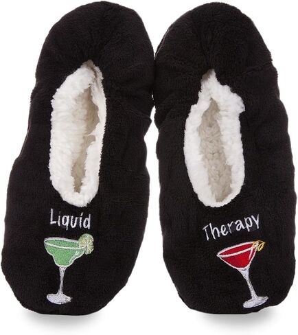 MeMoi Women's Liquid Therapy Sherpa-Lined Slippers in Saudi Arabia