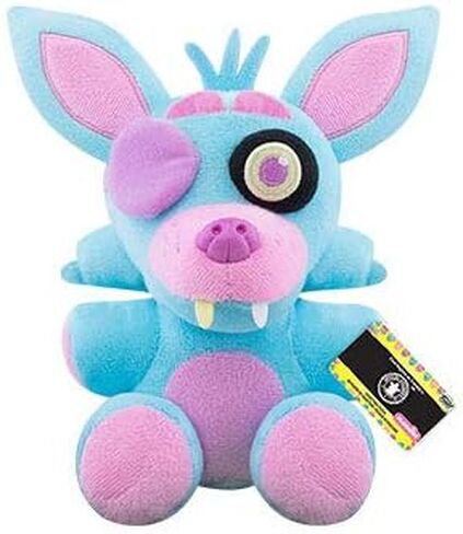 Funko FNAF Spring Pastel Colorway Plush Set of 5 - Cupcake, Foxy, Freddy Blue and Freddy Pink, Foxy Blue and Foxy Purple in Saudi Arabia