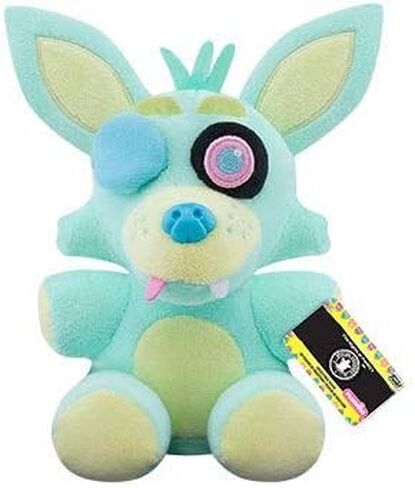 Funko FNAF Spring Pastel Colorway Plush Set of 5 - Cupcake, Foxy, Freddy Blue and Freddy Pink, Foxy Blue and Foxy Purple in Saudi Arabia