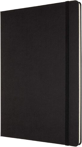 Moleskine A4 Size 21 x 29.7 cm Pro Notebook, Office Notebook, Hard Cover with Elastic Closure, Organised Layout with Detachable To-Do-List, Colour Black, 192 Pages in Kuwait