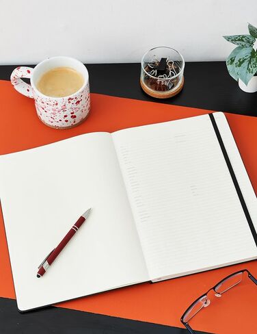 Moleskine A4 Size 21 x 29.7 cm Pro Notebook, Office Notebook, Hard Cover with Elastic Closure, Organised Layout with Detachable To-Do-List, Colour Black, 192 Pages in Kuwait