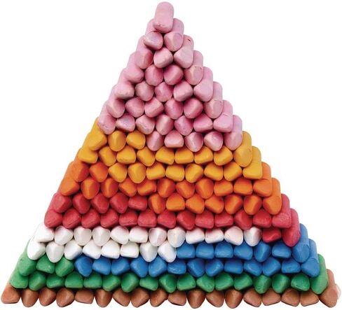 مجموعة Colorations My First Stubby Chalk متعددة الألوان مكونة من 160 مادة فنية وحرفية للأطفال (8 ألوان) (STUBCHALK) in Saudi Arabia