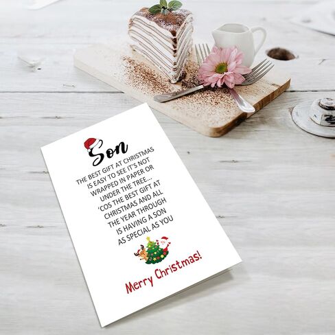 Supoeguk Romantic Christmas Card for Him Her, Cute Xmas Card for Wife Husband, Merry Christmas Card, My Christmas Wish Came True, I Found You in Kuwait