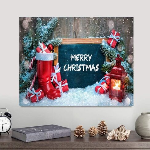 ACENGXI طلاء عيد الميلاد بالأرقام طلاء عيد الميلاد بالأرقام عيد ميلاد سعيد DIY قماش الطلاء بالأرقام شجرة عيد الميلاد الاكريليك اللوحة ديكور المنزل الطلاء بالأرقام سانتا كلوز للأطفال البالغين 16 × 20 بوصة in Kuwait
