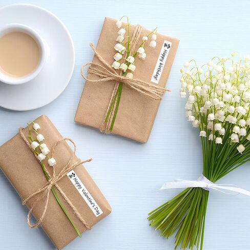 شريط Memoking D30 المستمر غير المقطوع - شريط صانع ملصقات صغير للملصقات الحرارية D30 باللون الأبيض، 3 لفات in Kuwait