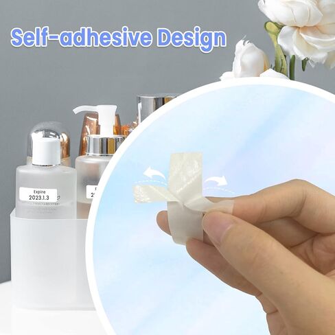 شريط Memoking D30 المستمر غير المقطوع - شريط صانع ملصقات صغير للملصقات الحرارية D30 باللون الأبيض، 3 لفات in Kuwait