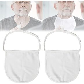 HXCH Neck Trachea Incision Protector - Stoma Guard Cover for Laryngectomy & Tracheostomy,2 Pcs