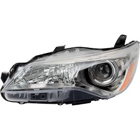 TRQ Left Headlight Compatible with 15-17 Toyota