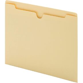سترات مسطحة ذات رأس مزدوج من Office Depot، مقاس 8 1/2 بوصة. × 11 بوصة، مقاس ليتر، مانيلا، عبوة من 25 قطعة، 458101OD in Saudi Arabia