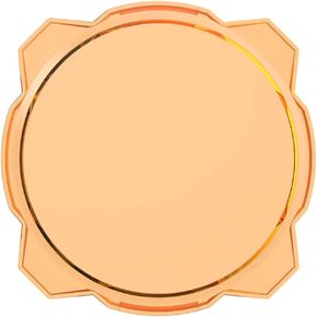 KC HiLiTES 5112 Gravity LED Pro6 Light Shield Cover 6 In. Amber Gravity LED Pro6 Light Shield Cover
