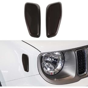 CheroCar Signal Light Cover Turn Light Cover Turn Signal Light Cover Trim Compatible with Jeep Renegade 2016-2023