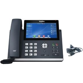 Yealink T48U IP Phone - Power Adapters Included - 1 Year Manufacturer Warranty - Unlocked can be Used with Any VoIP Provider