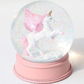 Bear Snow Globe - Cute Christmas Snowglobes, 100MM Glitter Water Snow Globe for Tabletop Dresser Nightstand Table Centerpieces Ornaments