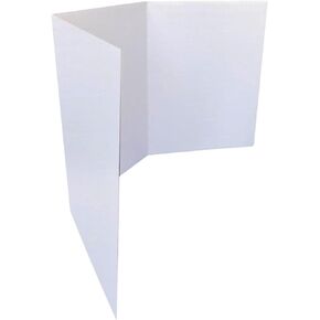 Royal Brites Tri-Fold Project Board, 14 x 33 Inches, White 14 x 33 (1 Pack)