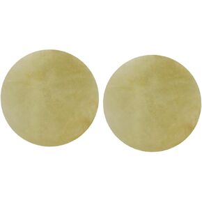 2pcs Djembe Drum Skin African Drum Skin Buffalo Drum Skin Musical Instruments Buffalo Leather African Drum Covers Musical Instrument Accessories Replace Component Supplies Part