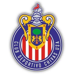 Set of 3 -CD Chivas USA Soccer Football Sticker