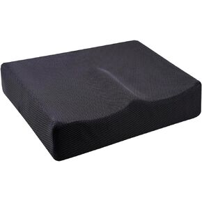 Seat Cushions for Office Chairs, Memory Foam Seat Cushion for Coccyx, Tailbone, Sciatic Pain Relief, Non-Slip Chair Pads for Car, Wheelchair, Gaming Chair