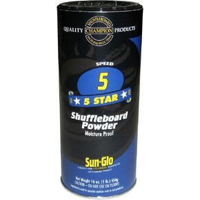 Hathaway Shuffleboard Wax Powder, Black