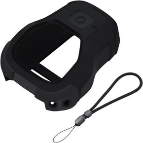 Protective Cover Carrying Silicone Case Compatible with DEWALT Wearable Bluetooth Speaker (Black)