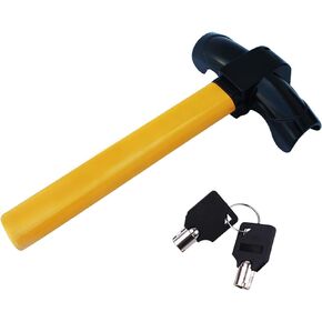 Car Steering Wheel Lock, lootaan Heavy Duty Anti-Theft Steering Wheel Lock, Auto Security Travel Locking Gear, Universal Car Security Lock for Truck Van SUVs