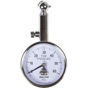 Auto Meter 2343 Autogage Mechanical Tire Pressure Gauge