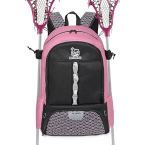 Boulder Bee | Lacrosse Backpack | Lacrosse Bags with Stick Holders | Field Hockey Bag | Lacrosse Gift for Women