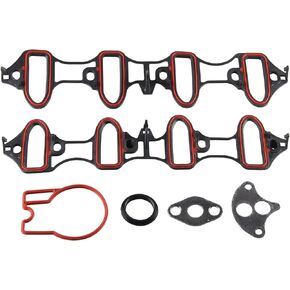 Intake Manifold Gasket MS92211 MS16340 Throttle Body Mounting Gasket 61070 Compatible with Chevrolet Silverado/Sierra/Yukon XL/Suburban/Avalanche 1500 5.3L