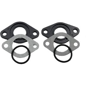 19mm 20mm Carburetor Carb Intake Manifold Gasket Spacer Seal for 50cc 70cc 90cc 110cc Pit Quad Dirt Bike ATV Buggy XR CRF 50 70 Pack of 2