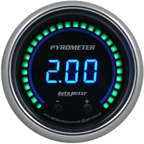 6744-CB Gauge, Pyrometer, 2 1/16", Two Channel, Selectable, Cobalt Elite Digital