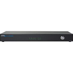Listen Technologies LW-200P-12-01 Listen Everywhere 12 Channel Server (North American), Up to 1000 Users, 12 Mono Channels, Ultra-Low Latency, Uses Existing Wireless Network, iOS/Android App Support