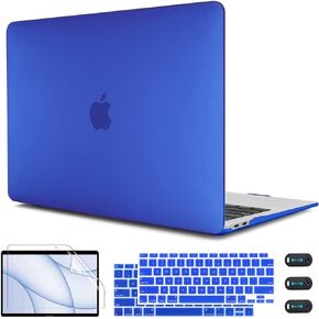 CISSOOK Baby Pink Case for MacBook Air 13 Inch A2337 M1 A2179 A1932 2021-2018 Release, Plastic Chalk Pink Hard Shell Cover with Keyboard Cover & Screen Protector for MacBook Air 13 with Touch ID 2021