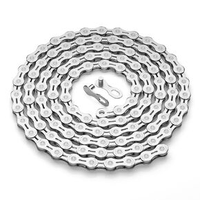 6/7/8/9/10/11/12 Speed Bike Chains, Lightweight Durability Bicycle Chains for Road Mountain Bike with Quick Link Connector