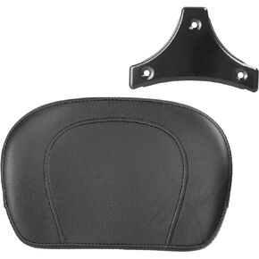 Black Sissy Bar Passenger Backrest Pad fits for Harley Davidson HD Touring Model 1997-2022(P/N 52300324, 52627-09, 54247-09, 52933-97b,52805-97B,52723-06,5230057,52300258)