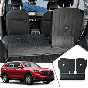 JOULARISE Backrest Mats for 2023 2024 Honda CRV Accessories Include Hybrid, All Weather Seat Back Protectors for CRV Accessories