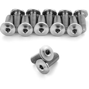 Terske Ultra-Low Profile Superlight Titanium Bottle Cage Bolts in Kuwait