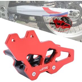 JFG RACING Motorcycle Chain Guide Guards Protector CNC for CRF250L/M 2013-2021 CRF250RL/Rally 2017-2021 CRF300L/Rally 2021-2023 XR250 Baja 1995-2007 CRM125 1990-1999 Red