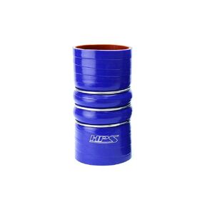 HPS CAC-500-COLD Silicone High Temperature 4-ply Reinforced Charge Air Cooler CAC Hose Cold Side, 100 PSI Maximum Pressure, 6" Length, 5" ID, Blue
