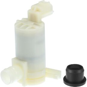 ACROPIX Car Windshield Washer Motor Pump Replacement Fit for Nissan 350Z - Pack of 2 White